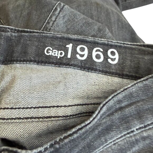GAP 1969 Women's Gary Black Legging Jeans Size 28 / US 6 - Picture 8 of 12